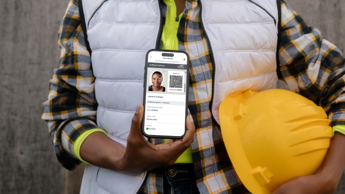 Digital BPC Registered Building Practitioner card