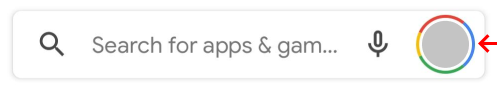 Google Play store profile